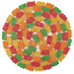 FirstChoiceCandy Sour Wacky Gummy Fun Bears, Triple Layer, 2.2 Pound (Pack of 1)