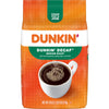 Dunkin Decaf Ground Coffee  Medium Roast  18 Ounce Bag