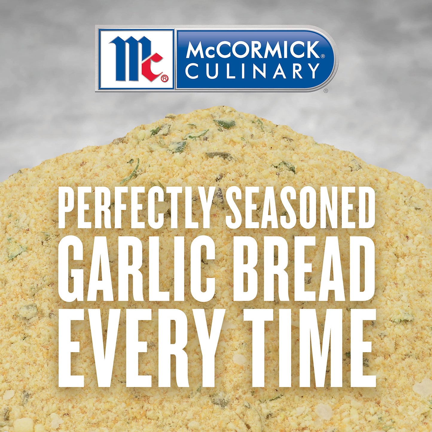 McCormick Culinary Roasted Garlic Bread Seasoning Blend, 20 oz - Perfect for Garlic Bread, Pasta, Pizza, Sauces
