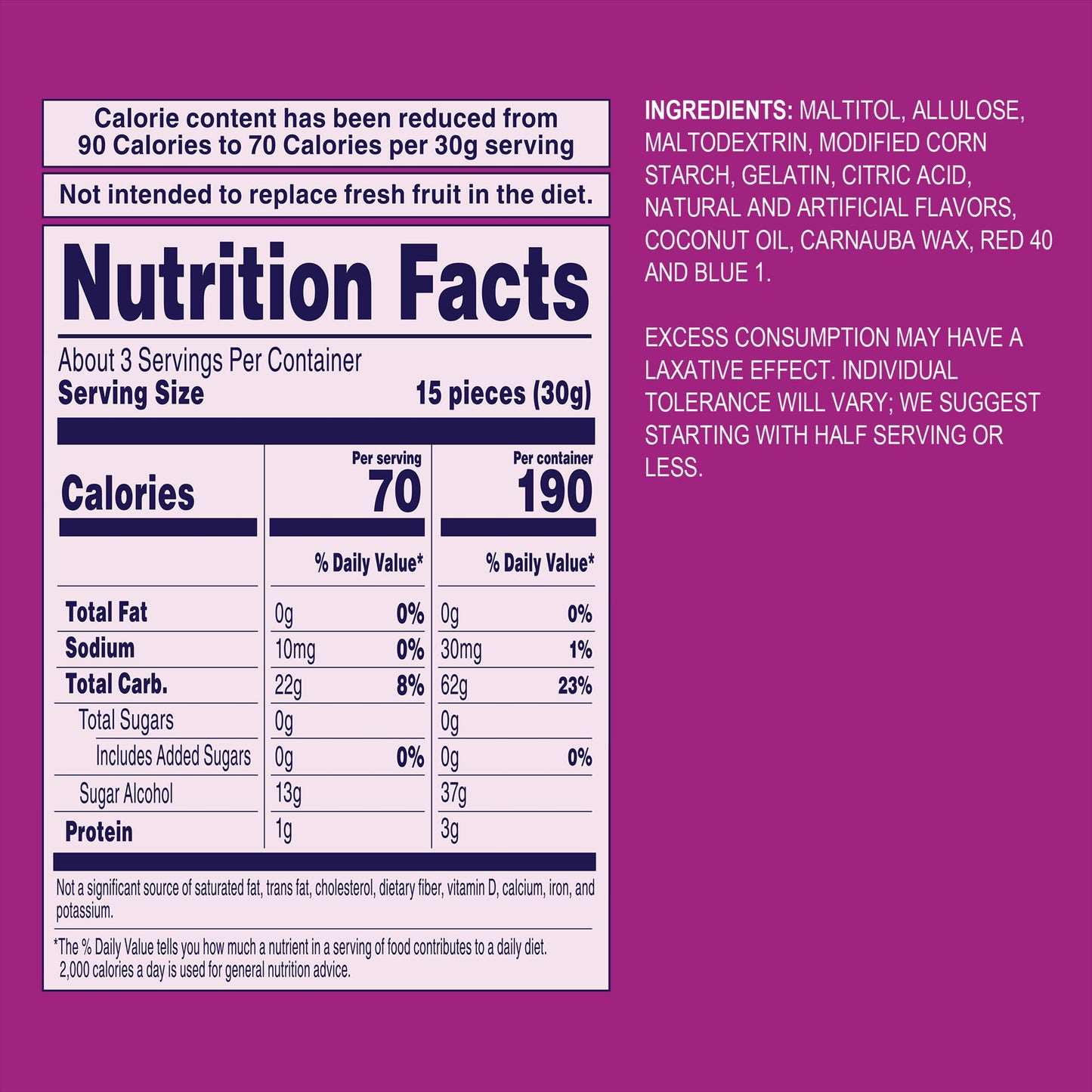 Welchs Zero Sugar Fruity Bites, Berries n Cherries Snack Box, Gluten Free & Sugar Free Snacks, 3oz Snack Packs (Pack of 6)