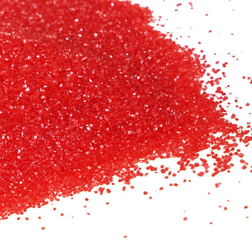 Christmas Red Sprinkles, Sanding Sugar, Food Grade, 150g, Edible Sprinkles for cupcake decorating, Cake Toppers, Sprinkles Decor