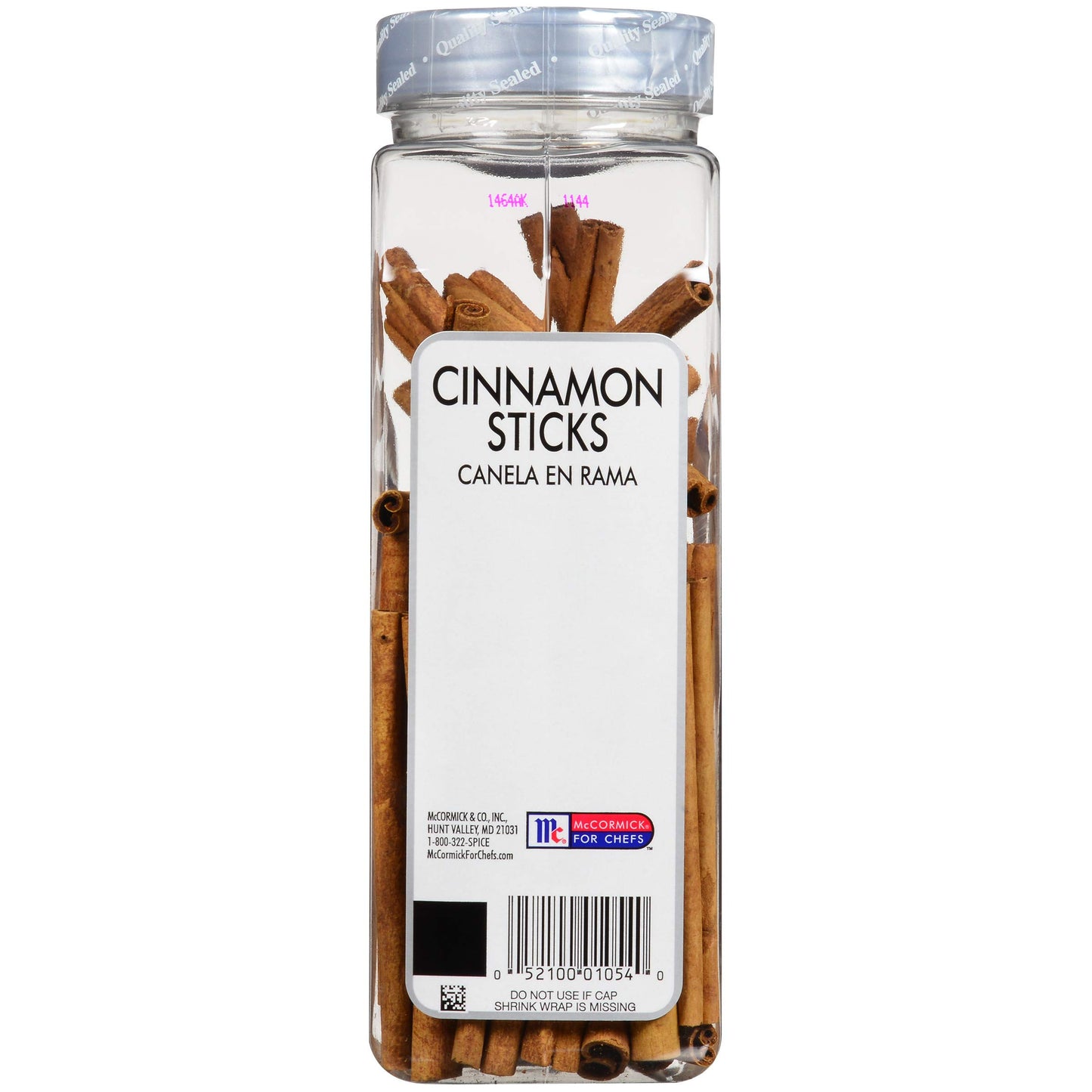 McCormick Culinary Cinnamon Sticks - Whole, 8 Ounce Container for Beverages and Desserts