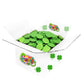 Saint Patrick'S Day 500 Clover Shamrock Leprechaun Chocolate Green Coins, Premium Belgian Nut-Free Milk Chocolate, Kosher (500-Pack)