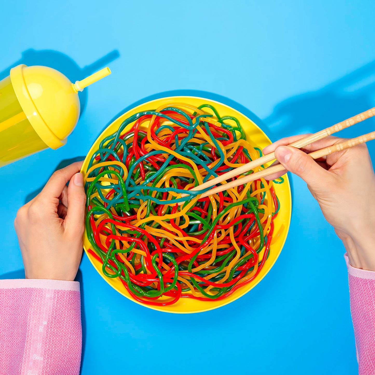 Bebeto Rainbow Licorice Laces - String Licorice Laces Candy For Decorating Baked Goods, Making Knots, Fun Snacks - 2Lbs Bulk Siz