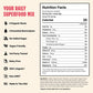 SUPEROOT Ginger Shot + Superfood Drink Mix - Immunity & Hydration - 8.47 oz - Strawberry Lime Flavor