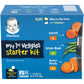 Gerber Organic Baby Food Starter Kit Variety Pack (Assorted Veggie, Pack Of 4)