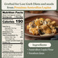 Chefs Kiss Low Carb Pasta | 1g Net Carbs, 20g Protein | Gluten Free, High Fiber | 2-pack (7oz)