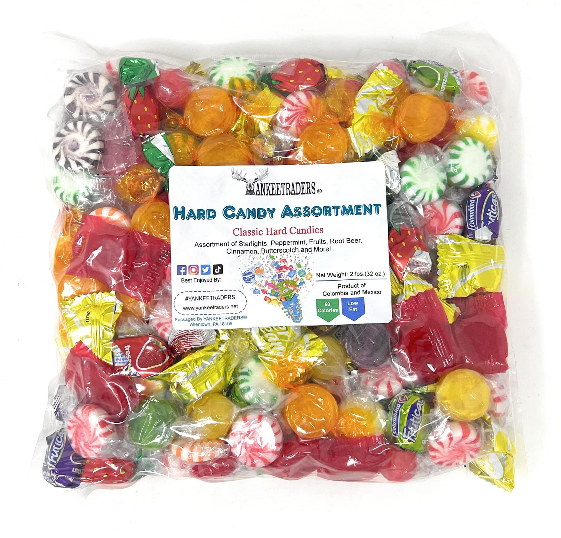 Yankee Traders Yankee Trader Hard Candy, Assortment Mix, 2 Pound
