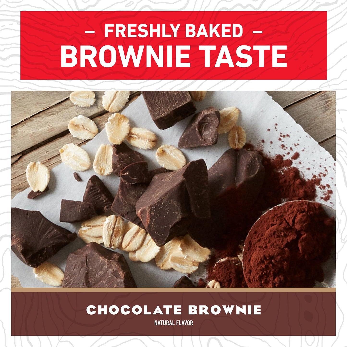 Clif Bar - Chocolate Brownie Flavor - Made With Organic Oats - 10G Protein - Non-Gmo - Plant Based - Energy Bars - 2.4 Oz. (18 P