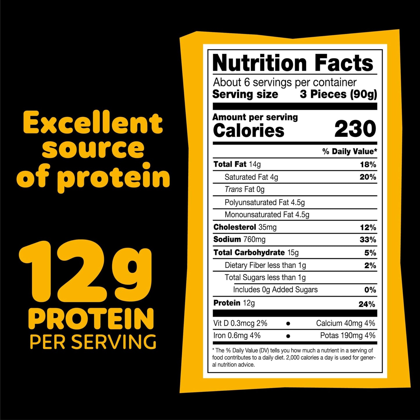 Pilgrims Cheesy Jalapeno Loaded Nuggets | Fully Cooked | 12 G Protein | Frozen |1.20 LB