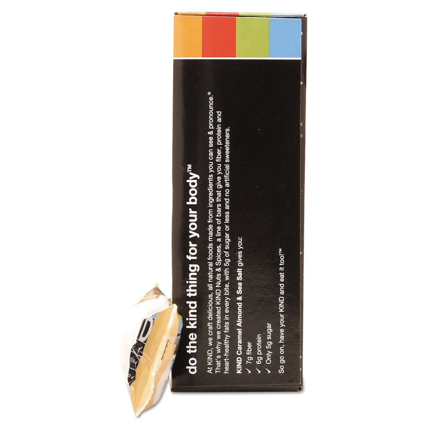 Kind 18533 Nuts And Spices Bar, Caramel Almond And Sea Salt, 1.4 Oz Bar, 12/Box