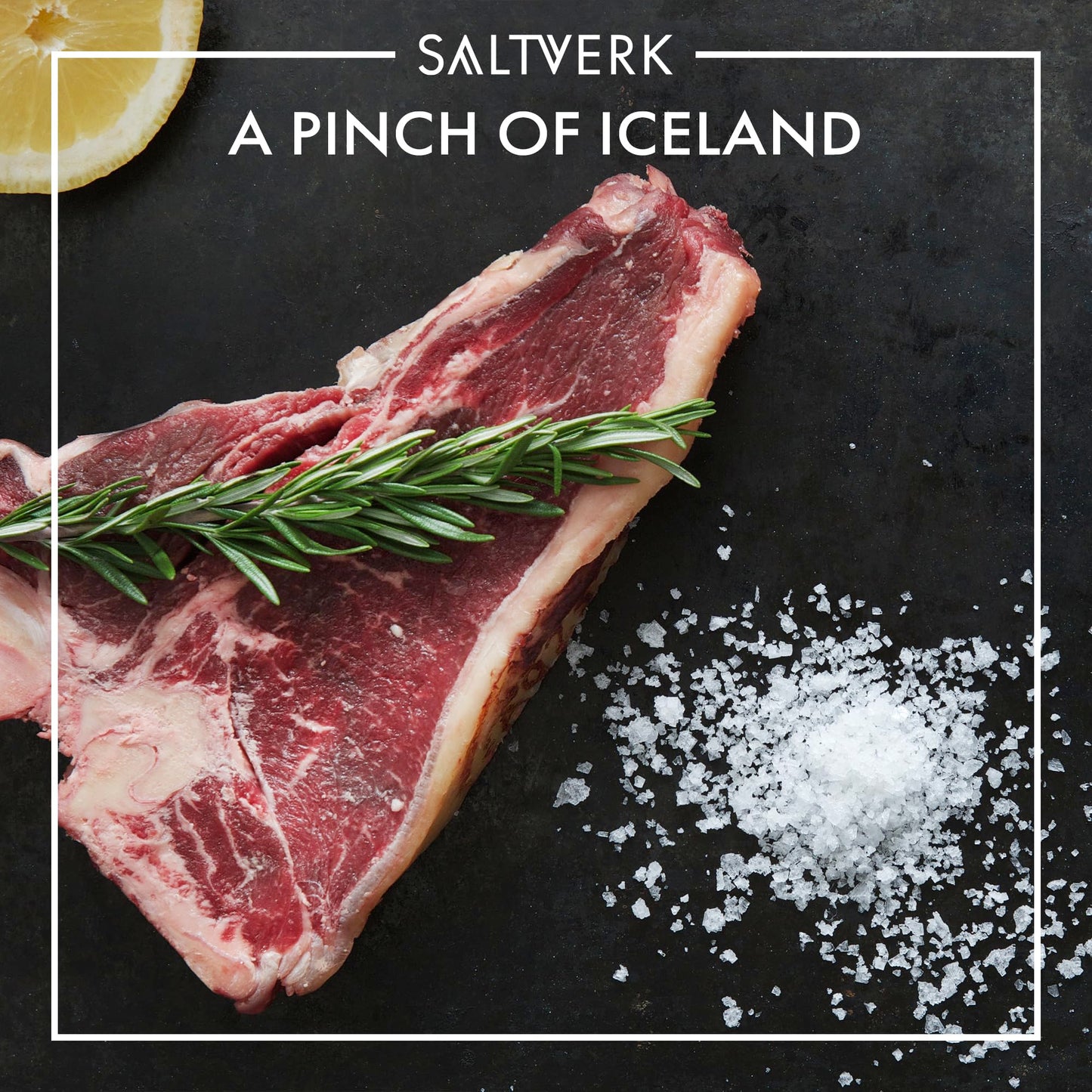 Saltverk Sea Salt - Gourmet  Icelandic  Hand Harvested and Sustainably Made - Flaky 6 Oz