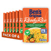 BENS ORIGINAL Ready Rice Garden Vegetable Flavored Rice, Easy Dinner Side, 8.8 oz Pouch (Pack of 6)