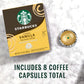 Starbucks Vertuo Coffee Pods, Vanilla Flavor, 32-Count, Brews 7.8 oz, Model DAC-1843, 8 Ounce (Pack of 4)