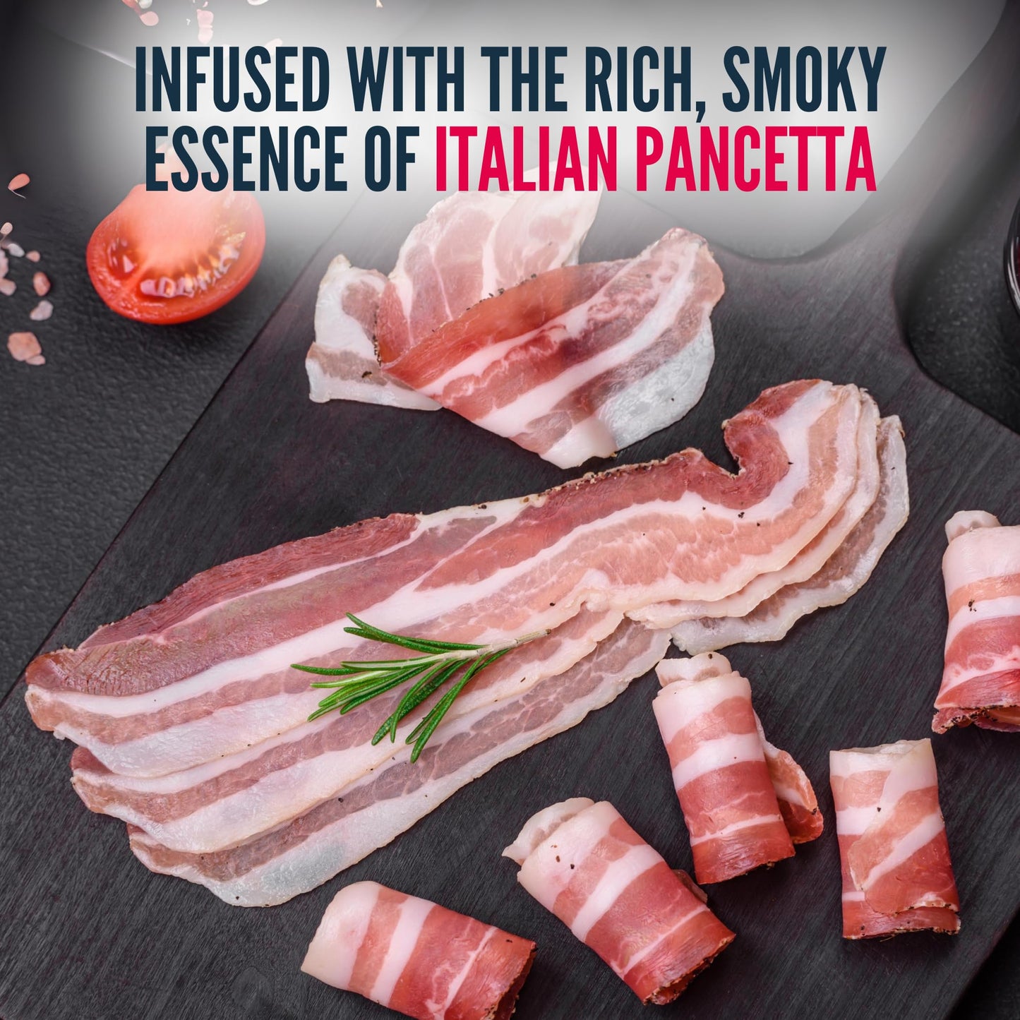 MARTELLI Smoked Pancetta - Cured Italian Bacon, Gluten-Free, Dairy-Free, 5.5 lbs