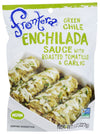 Frontera  Medium Green Chile Enchilada Sauce with Roasted Tomatillo and Garlic, Gluten Free, 8 Ounce (Pack of 6)