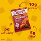 Quest Nutrition Cheese Crackers, Spicy Cheddar, 10g of Protein, Low Carb, Made with Real Cheese, 4 Count