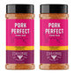 Fire & Smoke Society Pork Rub | BBQ Seasoning for Ribs | 10.7 oz (2-Pack) | Paprika, Mustard, Cayenne Pepper & Salt