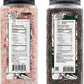 Soeos Himalayan Pink Salt Coarse 39 oz + Organic Black Peppercorns 18 oz, Salt for Grinder Refill, Salt and Peppercorns, Pepper