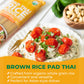 Lotus Foods Organic Brown Rice Pad Thai Noodles - Asian Style Noodles For Stir Fry, Gluten Free, Vegan, Whole Grain, Non Gmo, Serve Hot Or Cold - 8 Oz (Pack Of 1)