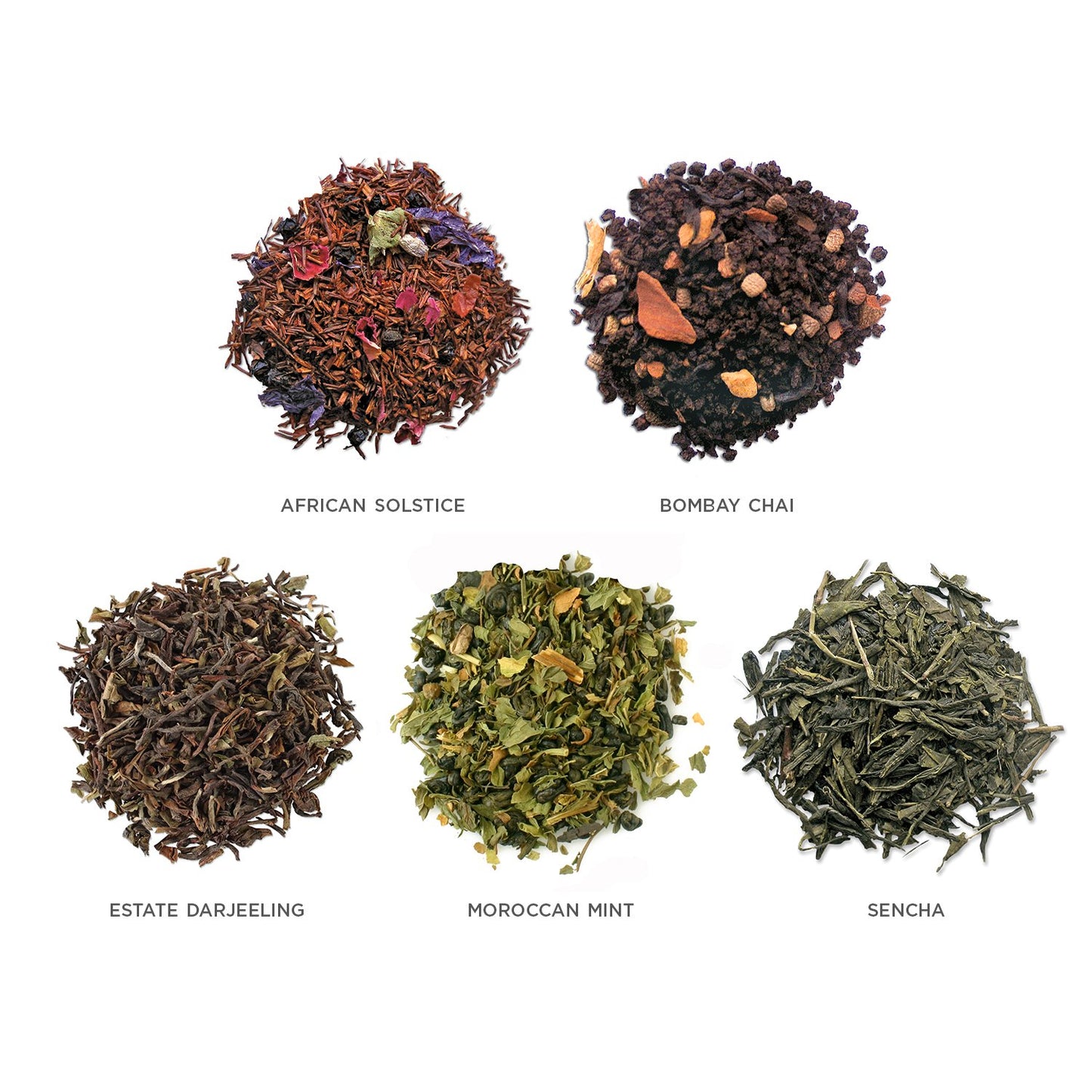 Tea Forte Single Steeps Loose Leaf World Of Teas Tea Sampler, Assorted Variety Tea Box, Single Serve Pouches, 15 Count (Pack Of 1)