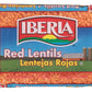 Iberia Red Lentil Beans, 12 Ounce