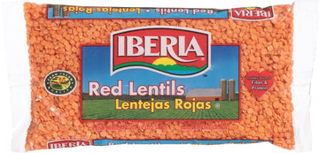 Iberia Red Lentil Beans, 12 Ounce
