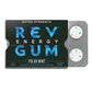 Rev Gum Caffeine Energy Gum | Extra Strength 100mg of Caffeine per Gem | Polar Mint Sugar Free Caffeine Gum - Low Calorie Chews to Help You Stay Alert  Awake and Focused - Mint Chewing Gum - 12 Packs