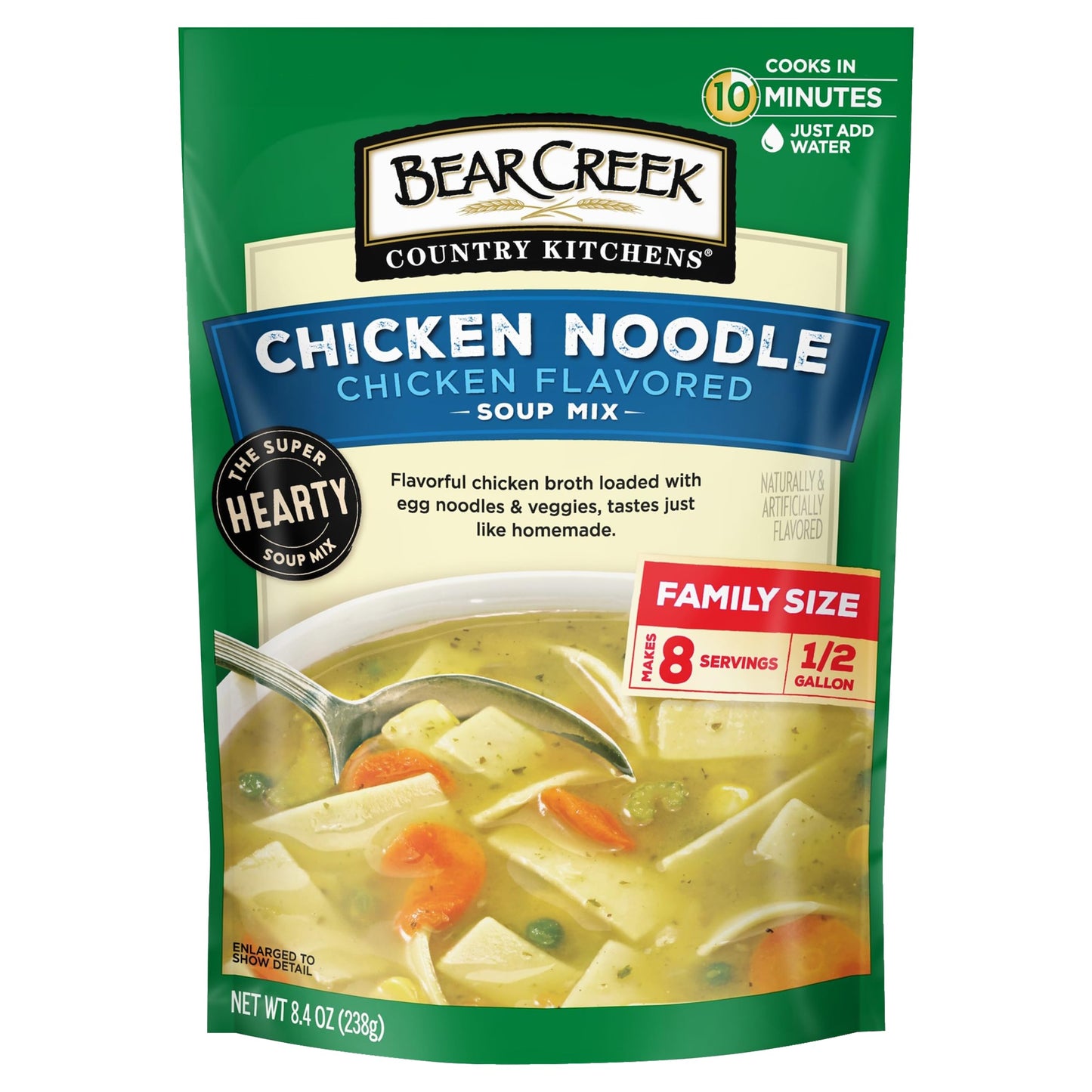 Bear Creek Soup Mix, Chicken Noodle, 8.4 Ounce (Pack of 6)