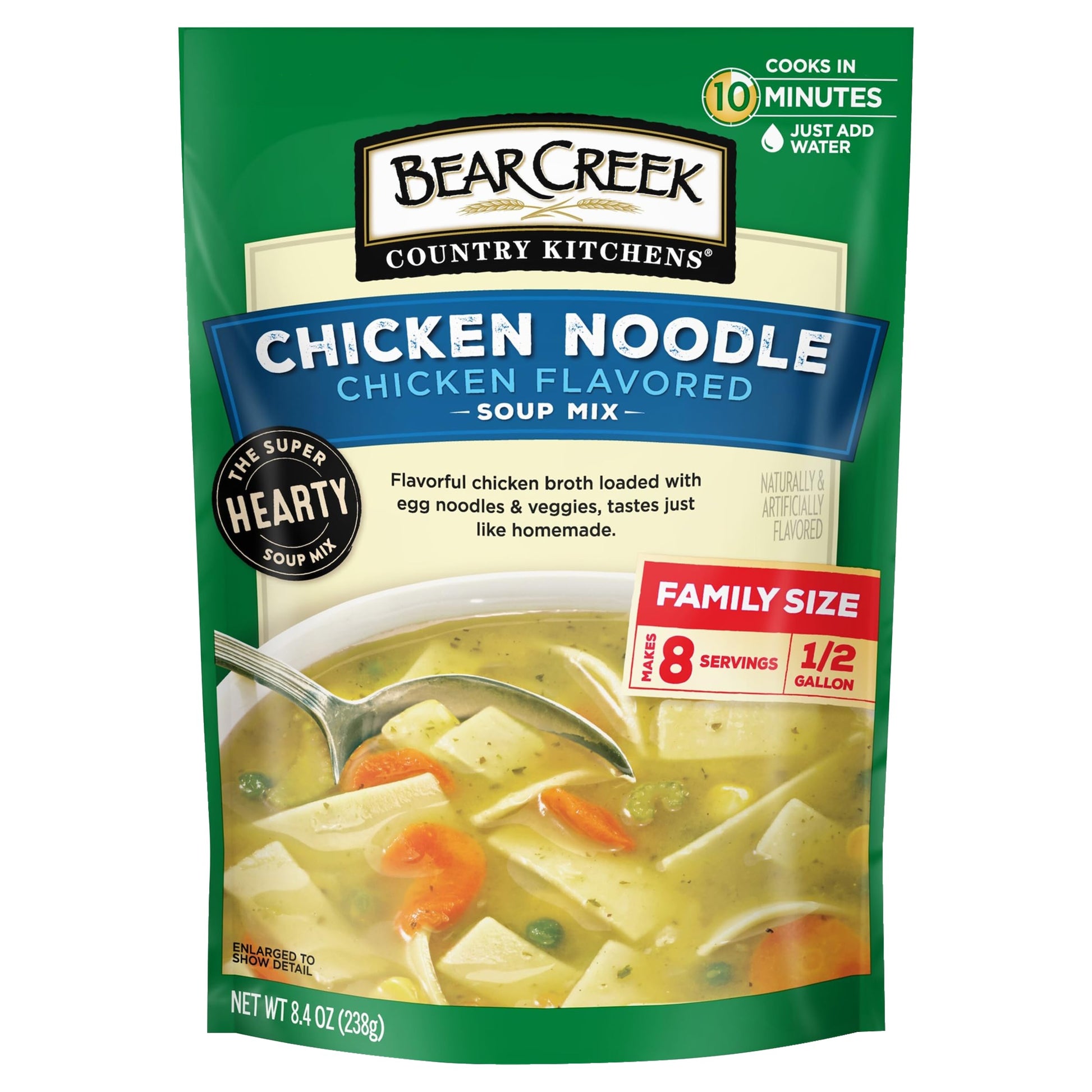 Bear Creek Soup Mix, Chicken Noodle, 8.4 Ounce (Pack of 6)