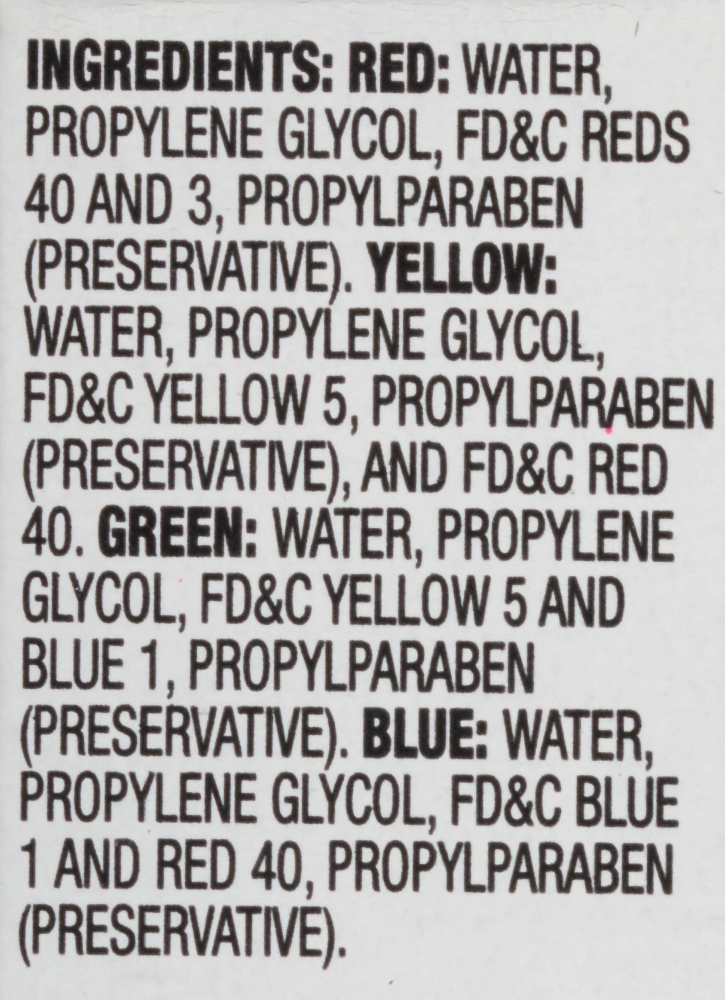 Mccormick Assorted Food Color & Egg Dye, 1 Fl Oz