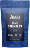 Judee's Gluten Free Blue Sprinkles 2 lb - Gluten-Free and Nut-Free - Brighten Up Your Baked Goods - Great for Cookie and Cake De