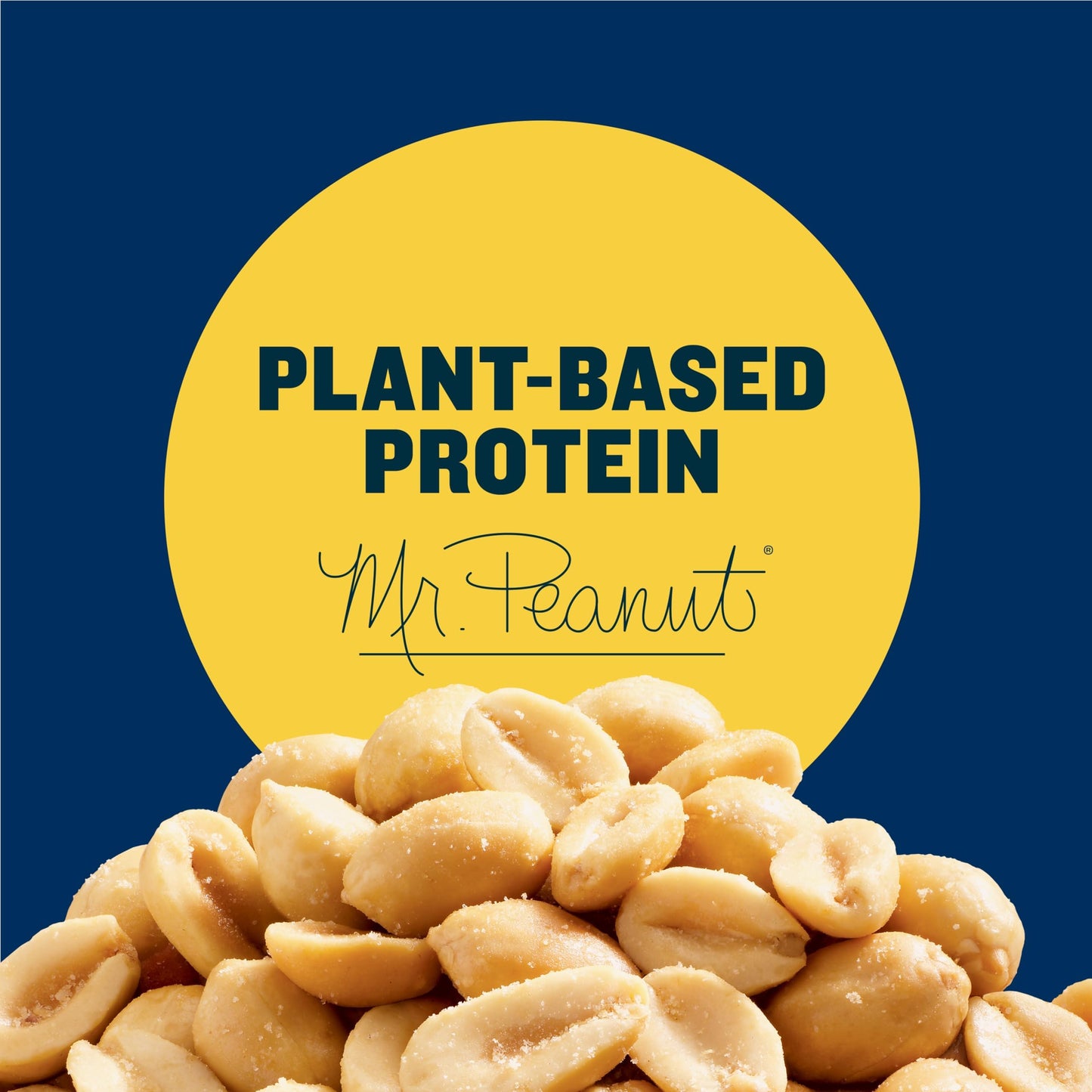 Planters Sea Salt & Vinegar Peanuts, 6 oz Canisters, 8 Count, Snack Nuts