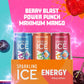 Sparkling Ice Energy Variety Pack - 12 Fl Oz Cans, Zero Sugar, Vitamins & Antioxidants, Berry Blast, Maximum Mango, Power Punch Flavors