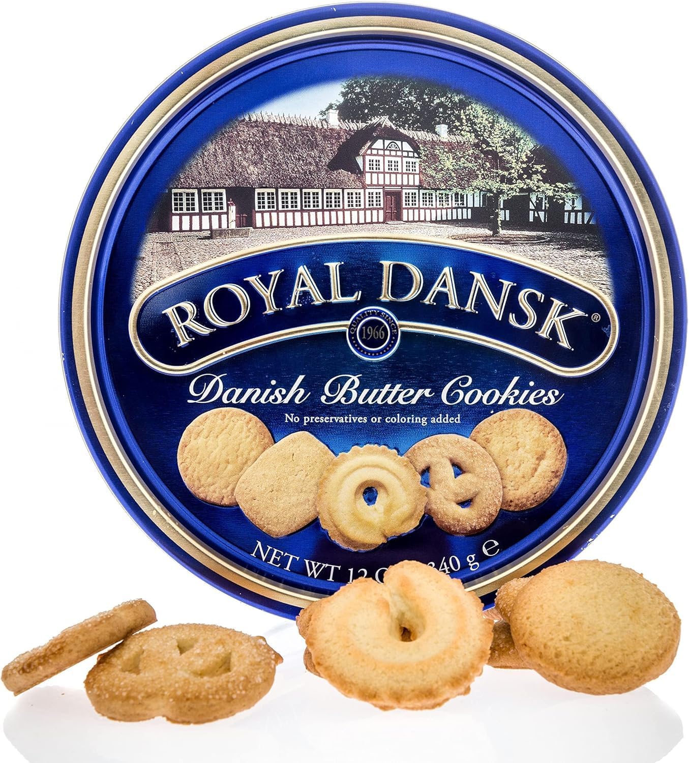 Royal Dansk Danish Cookie Selection, No Preservatives Or Coloring Added, 12 Ounce