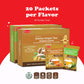Pocas Honey Ginger Instant Tea Powder, Original & Soursop Variety 2-Pack, Ginger Extract & Real Honey, Caffeine-Free Tea, 20 Packets Per Box