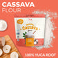 Iya Foods Cassava Flour - All Purpose Flour, Grain-Free, Non-Gmo & Kosher Verified - Multi Purpose Wheat Flour Substitute; Made