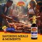 Country Bobs All Purpose Sauce Spicy Hot - A Kick of Ground Red Pepper - Gluten-free All-In-One Sauce for Meat, Chicken, Fish,