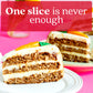 Davids Cookies Layered Carrot Cake, 10 Pre-sliced, 14 pcs, Gourmet Dessert, 68 Ounce, Perfect for Easter Gifts