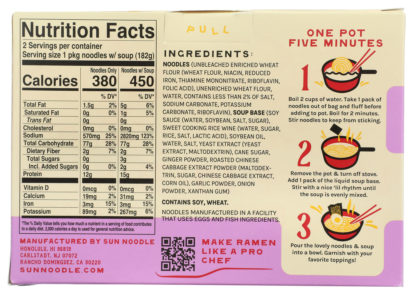 Sun Noodle Shoyu Ramen Soup Mix, 12.8 Oz