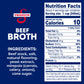 Swanson 100% Natural Beef Broth, 32 Oz Carton (6 Pack)