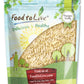 Food to Live Blanched Slivered Almonds, 5 Pounds - Chopped Raw Blanched Almonds, Unsalted, Vegan, Keto, Kosher, Bulk. High in Pr