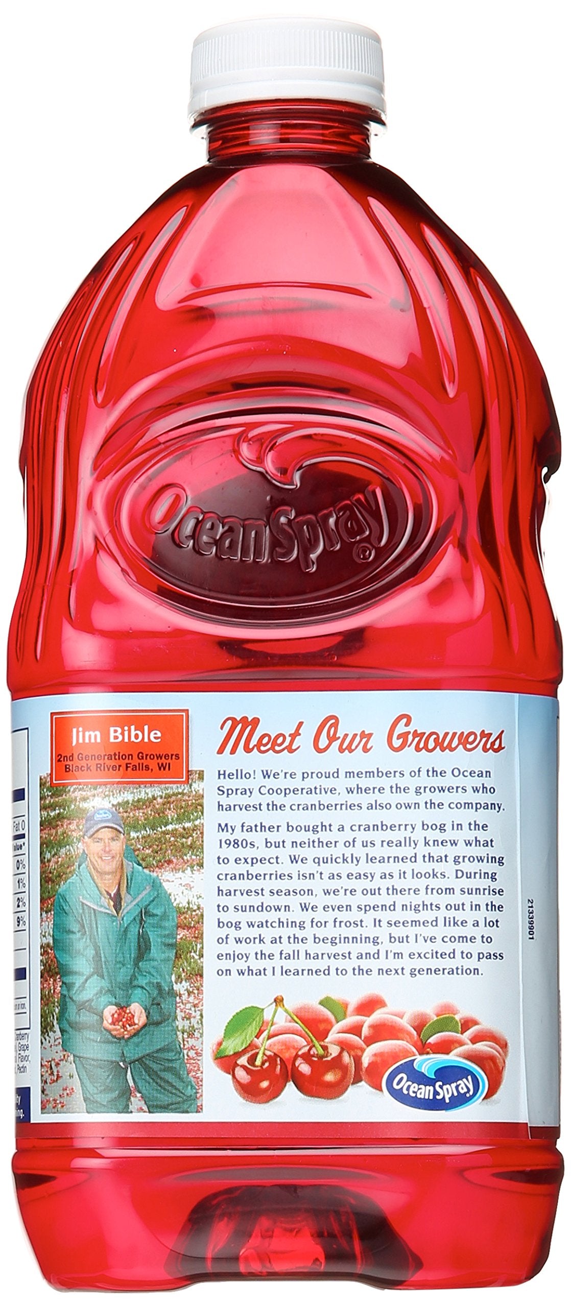 Ocean Spray Cran-Cherry Juice Drink, 64 Fl Oz Bottle, Pack of 1