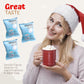 4Es Novelty 50 Packs Snowman Bits Mini Marshmallow Packets  Vanilla Flavored  14 Marshmallows in Each Bag  Bulk Individually Wrapped Christmas Marshmallows For Hot Chocolate Bar Supplies Party
