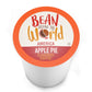 BEAN AROUND THE WORLD Flavored Coffee Compatible with 2.0 Keurig K Cup malt-inspired, Apple Pie, 40 Count Pack