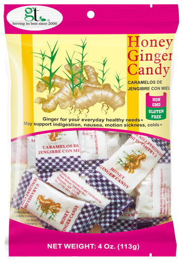 Honey Ginger Candy 1-pack 4oz