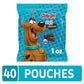 Kellogg s SCOOBY-DOO! Baked Graham Cracker Snacks, Lunch Snacks, Chocolate (40 Pouches)