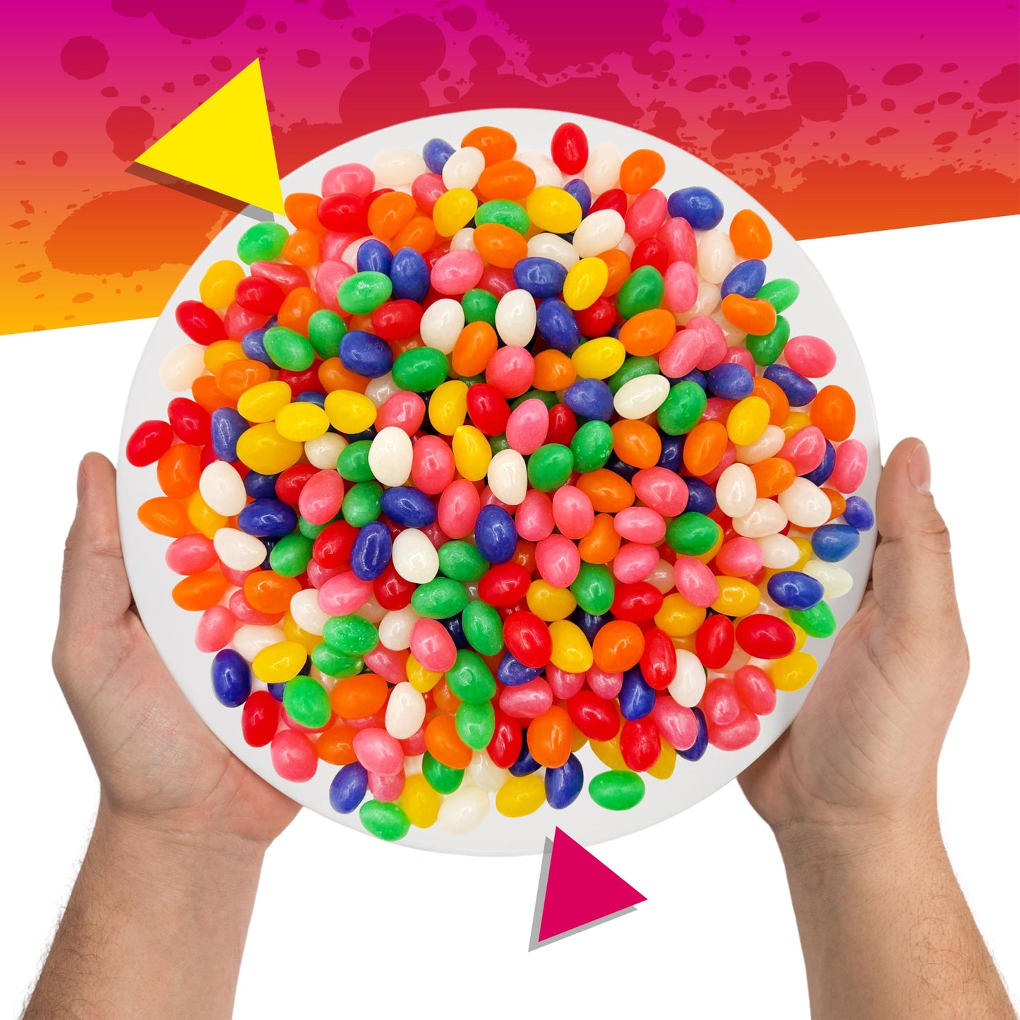Classic Jelly Beans Candy Assorted Fruit Flavors (3 Pound Bag)