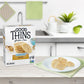 GOOD THINS Sesame Rice Snacks Gluten Free Crackers, Snack Crackers, 3.5 oz (Pack of 2)