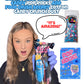 Cotton Candy Pickle Kit by Food Crush - Valentines Day Gift Box with Blue Pickle, Takis, Cotton Candy Crunch & More for Kids & Teens